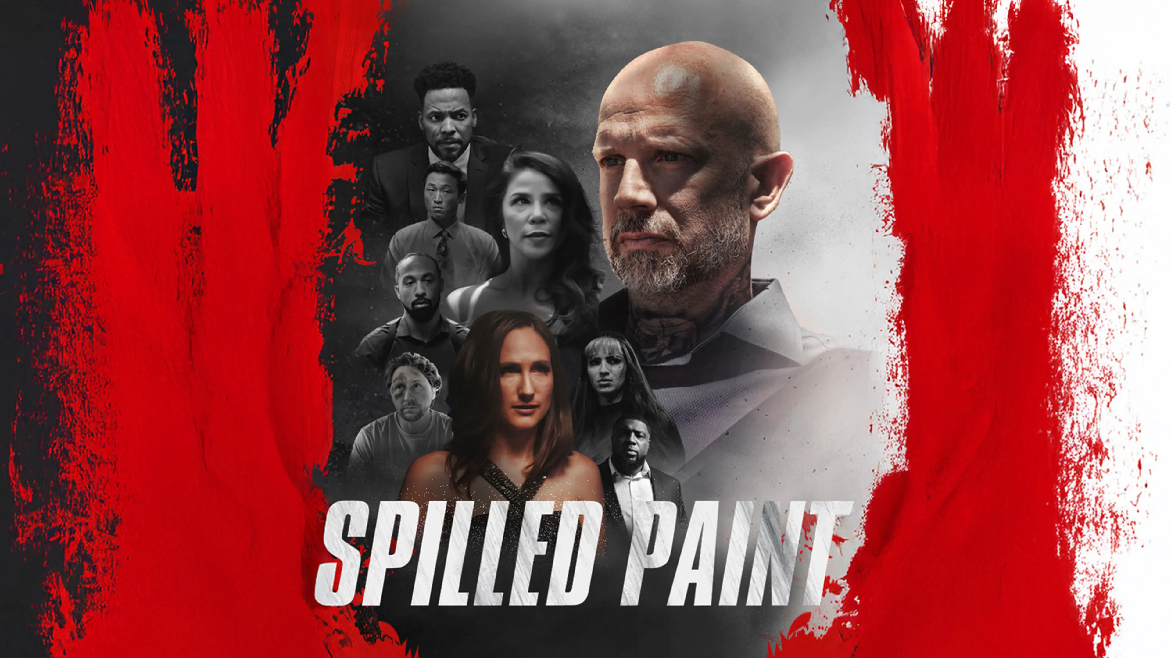 Spilled Paint poster